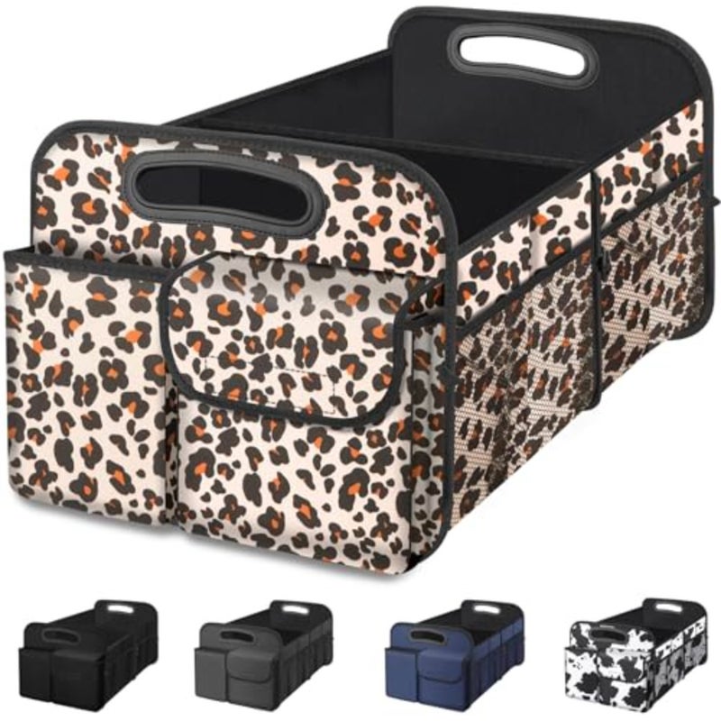 Car Trunk Organizer, Trunk Storage Organizer with Capacity Waterproof Collapsible Trunk Organizer for Car Suv/Jeep/Sedan - Image 1