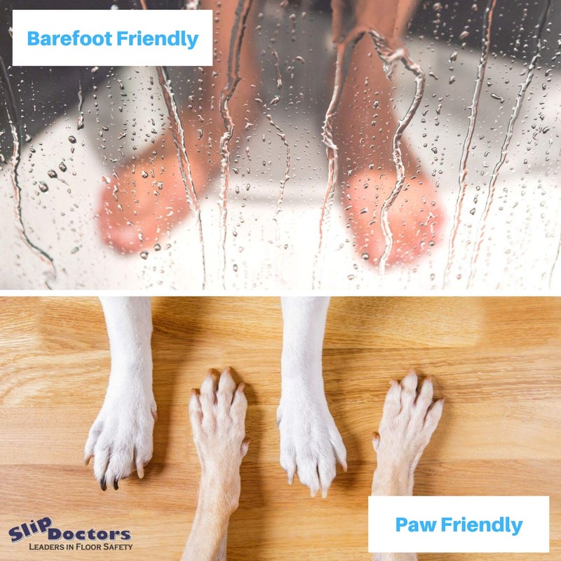 Slip Doctors Non-Slip Spray (White) for Increased Grip on Fiberglass, Acrylic, Concrete and Tiles – White Anti-Slip Spray Coating for Shower, Bathtubs & Floors - Image 4