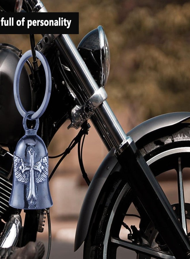 CYZBTBl Motorcycle for Bells - Motorcycle Angel Bell for Men Women,Bell Biker Accessory,Guard Riding Safety - Image 2