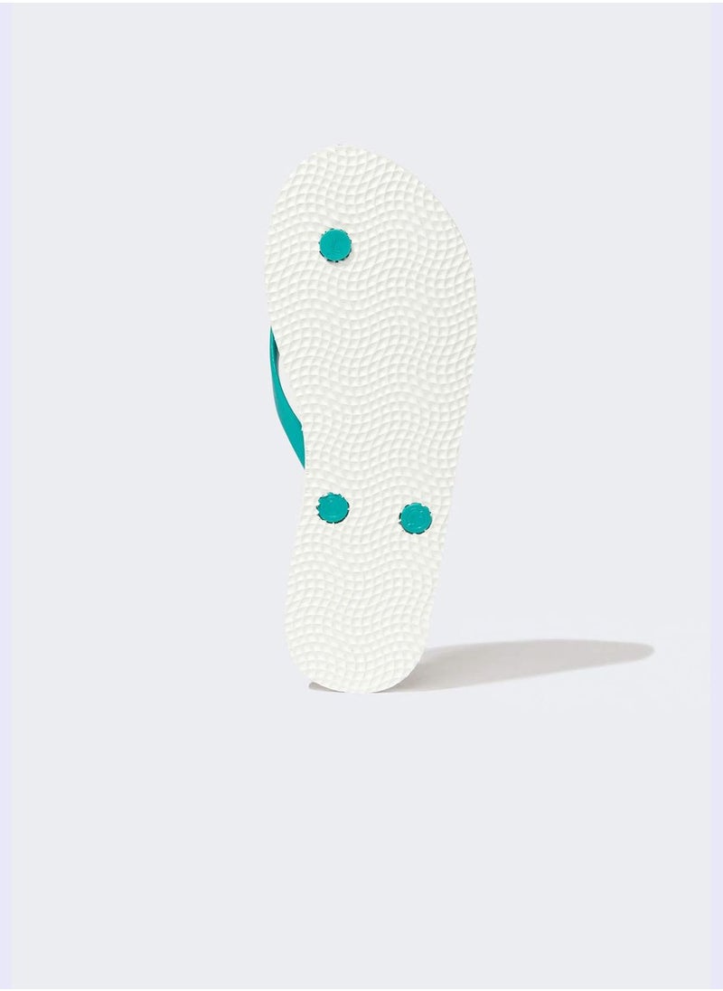 DeFacto - Nefes İstanbul X Defacto Design Flat Sole Flip Flop - Image 1