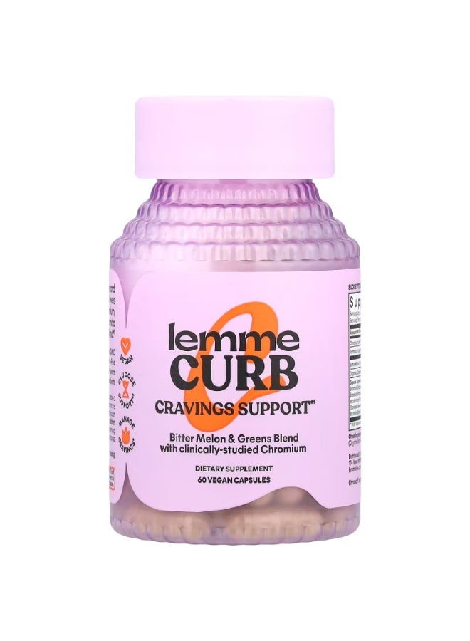 Lemme, Curb Cravings Support , 60 Vegan Capsules - Image 1