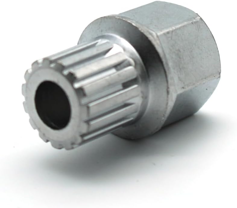 TEMO 60/15Pt Wheel Lock Lugnut Anti-Theft Lug Nut Screw Removal Key Socket S3057 for Vw Audi - Image 1