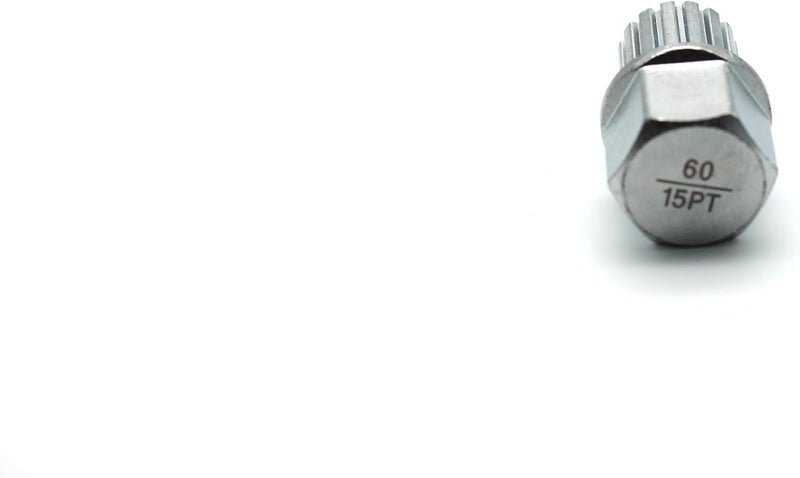 TEMO 60/15Pt Wheel Lock Lugnut Anti-Theft Lug Nut Screw Removal Key Socket S3057 for Vw Audi - Image 2