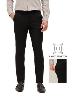 THE BEAR HOUSE Men’s Formal Trouser – Lightw eighted & Comfortable, Perfect for Casual Wear, Ideal for Everyday & Summer Wear | SIZE-28 to 40 | TRO-GRANDE-BK_PRNT - pzsku/Z8BBBB2D3EBDF68038097Z/45/_/1740393116/af678c2e-472c-4e43-a93c-73101aa31b73