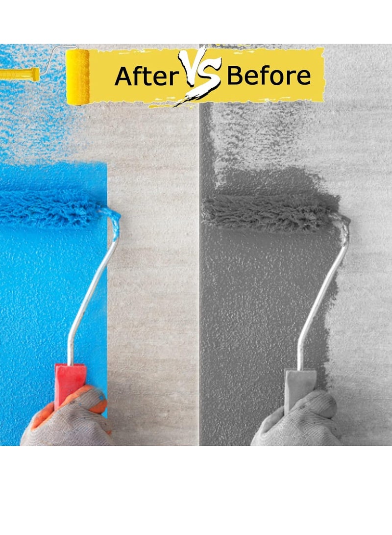 Loquat 4 Rolls Premium Painters Tape, Blue Tape, Masking Tape, Paint Tape for Multi-Purpose, Painting, Painter's, DIY Crafts Arts (2.4cmx20m) Decoration Labeling No Residue, Easy Removal - Image 3