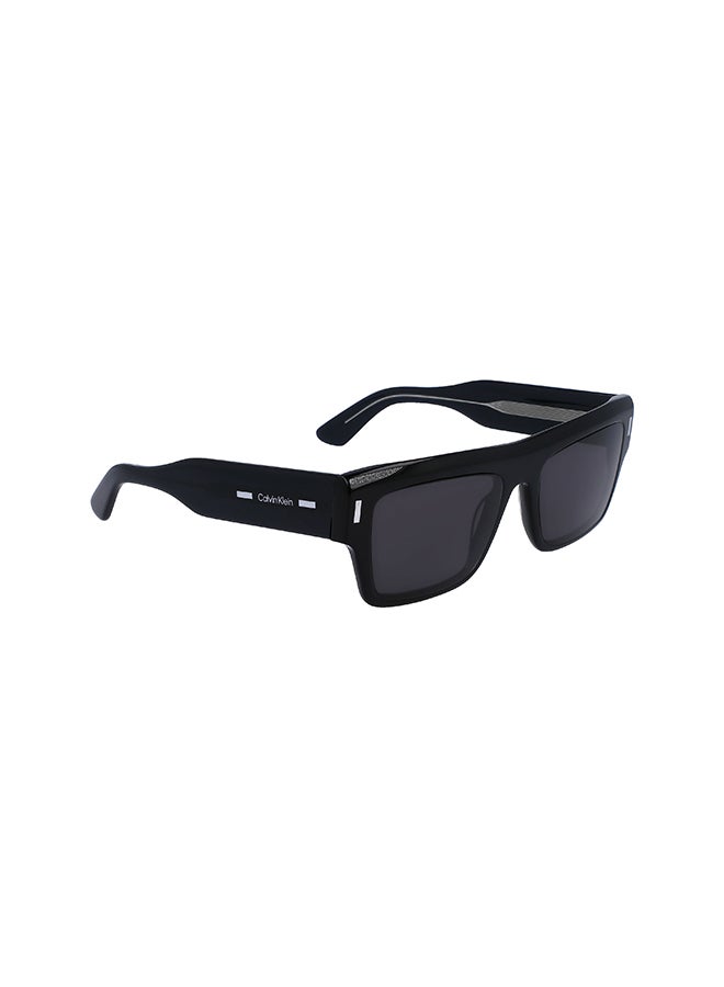 CALVIN KLEIN Unisex Square Sunglasses - CK23504S-001-5519 - Lens Size: 55 Mm - Image 4