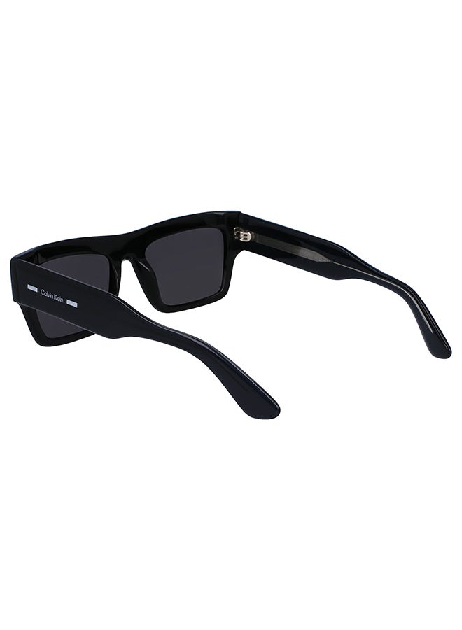 CALVIN KLEIN Unisex Square Sunglasses - CK23504S-001-5519 - Lens Size: 55 Mm - Image 3