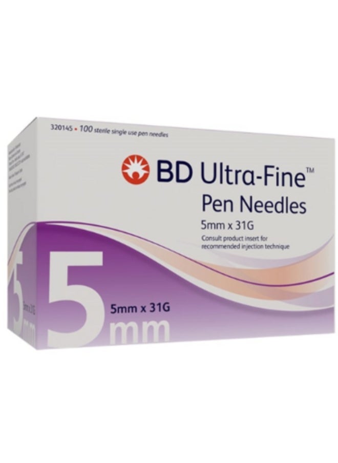 BD BD Ultra-Fine Pen Needle 5mm 31G  - Image 1