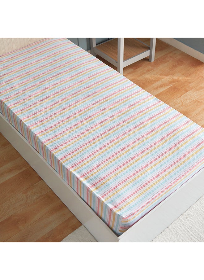 Home Box - Hermione Dreams Soiree Single Microfibre Fitted Sheet 90 x 25 x 200 cm - Image 1