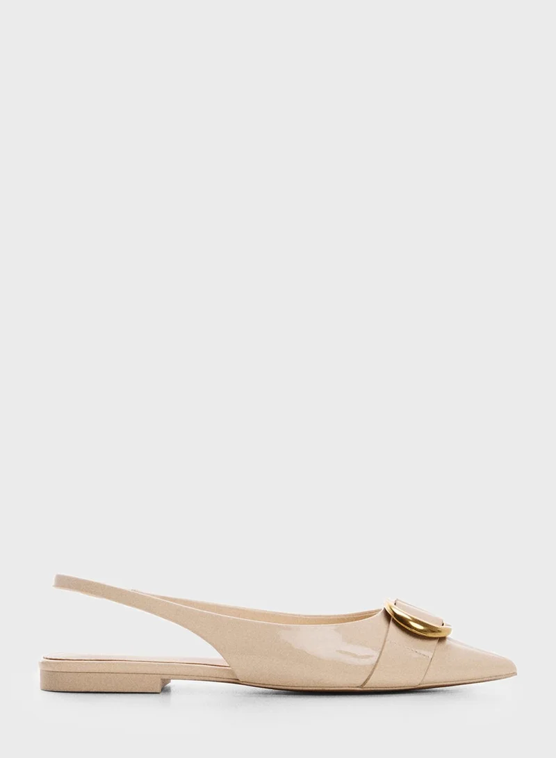 MANGO Pia Flat Sandals