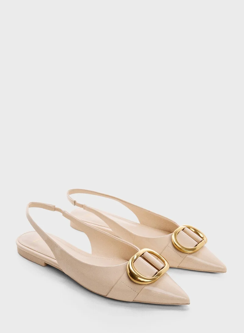 MANGO Pia Flat Sandals