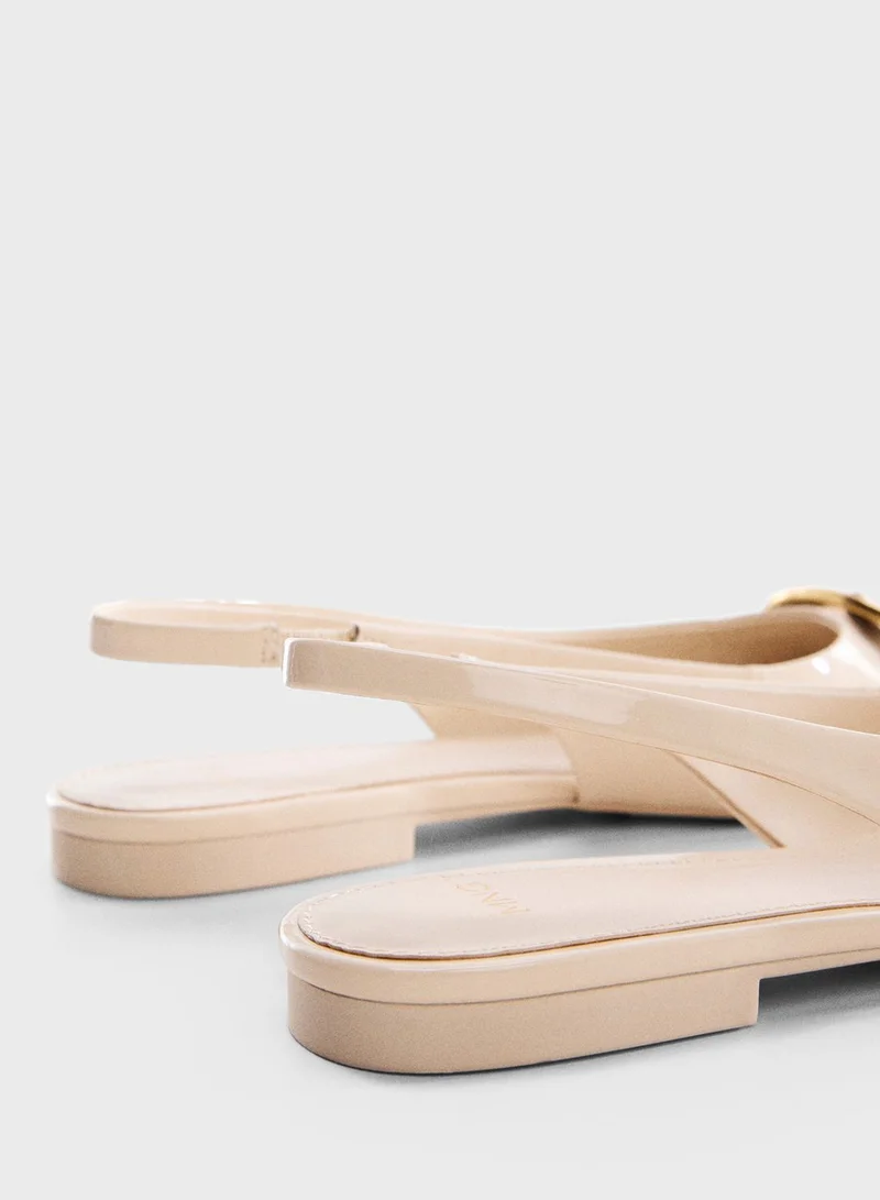 MANGO Pia Flat Sandals