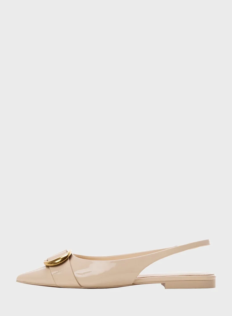 MANGO Pia Flat Sandals