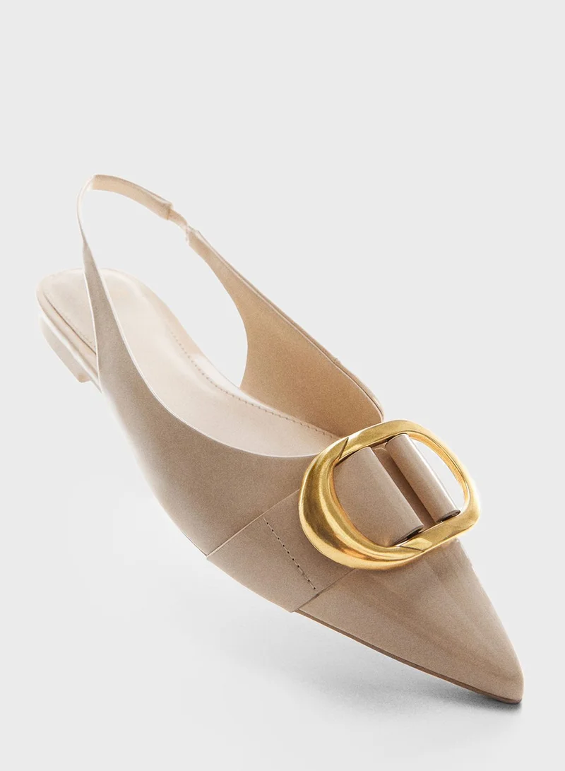 MANGO Pia Flat Sandals