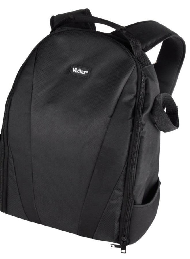 Vivitar Large Photo/Video Backpack with Multiple Versatile Storage compartments, Two Side Pockets, Tripod Strap - Image 3