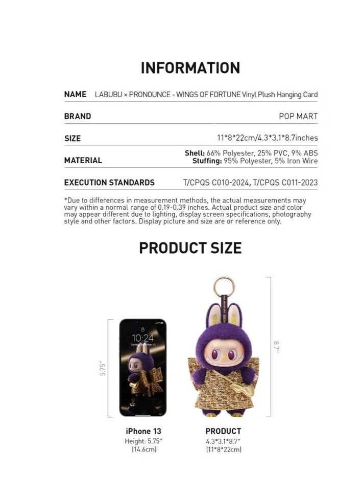 LABUBU Labubu The Monsters 1st Gen Exciting Macaron Series – 17cm Collectible Vinyl Toy Art Plush Figure - Image 4
