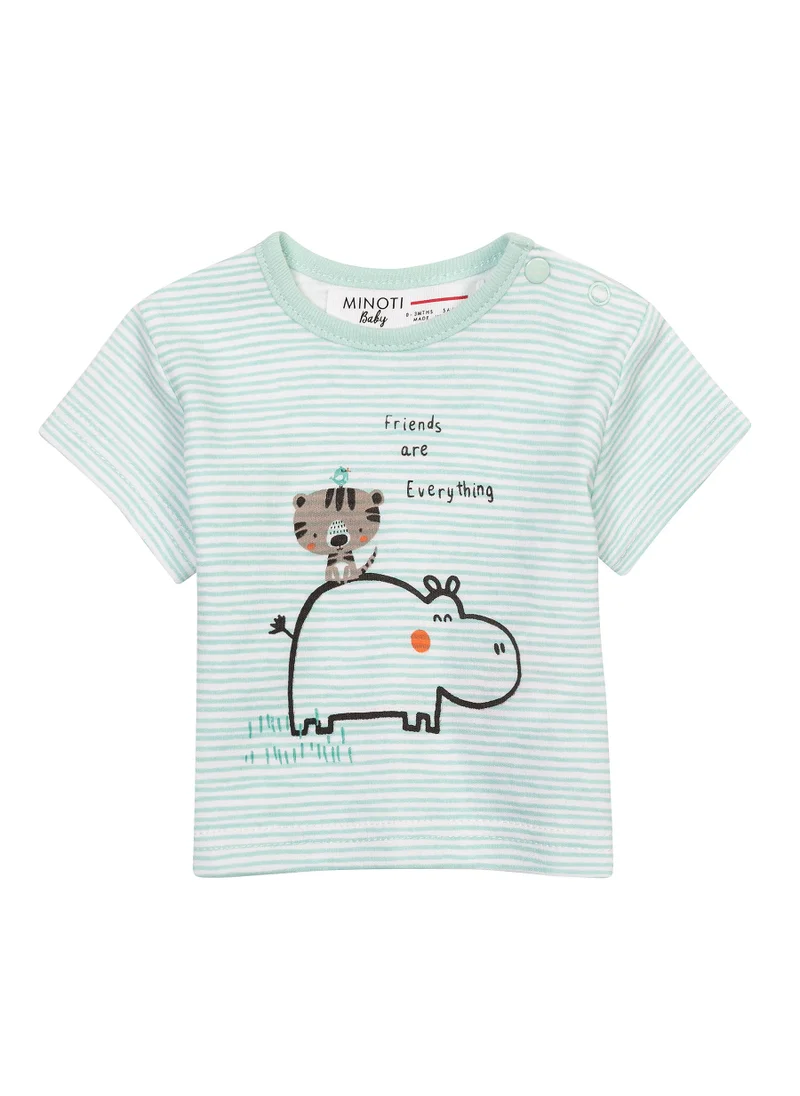 مينوتي Baby A Set Of Three Cotton T-Shirts