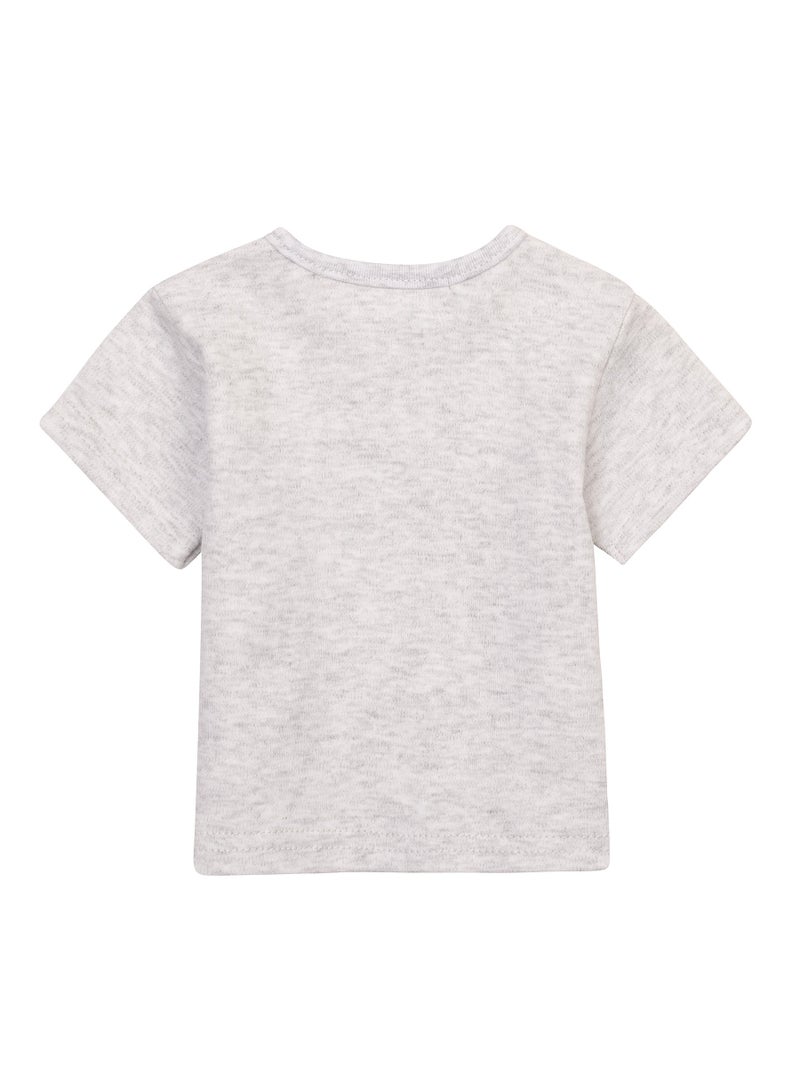 MINOTI Baby 3-Pack T-Shirts with Shoulder Snaps and Print - Image 5