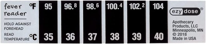 EZY DOSE Kids Thermometer for Fever for Baby and Toddler, Celsius & Fahrenheit, Reusable, Home & Travel, 10 ml - Image 1