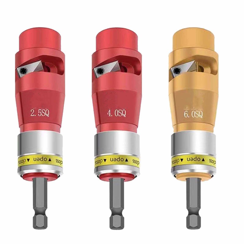 Wire Twisting Tool Electric Cable Stripper Twister Aluminum Alloy for Power Drill - Image 4