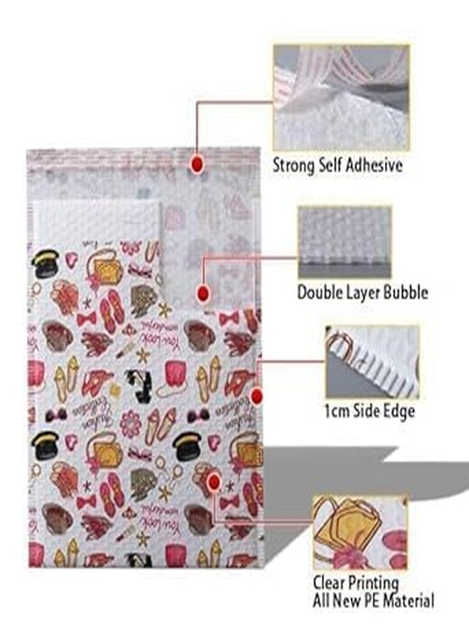 NISHIV Bubble Padded Courier Bags Bubble Padded Mailers Envelopes Lined Wrap Bags for Packaging & Shipping Business Supplies (PRINT (Pack Of_25)) - Image 5