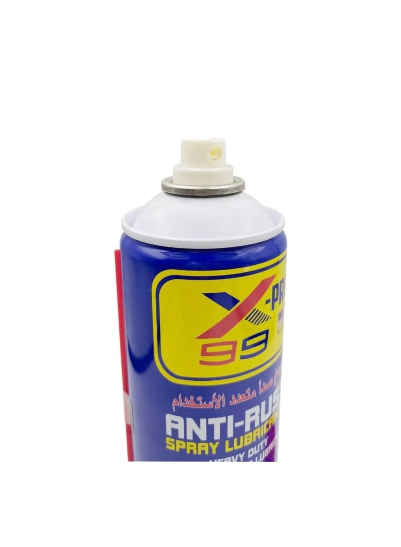 X Pro 99 Anti-Rust Spray Lubricants Heavy Duty Multi-purpose Lubricant Antirust Spray 450ml Xpro99 X99-80 - Image 4