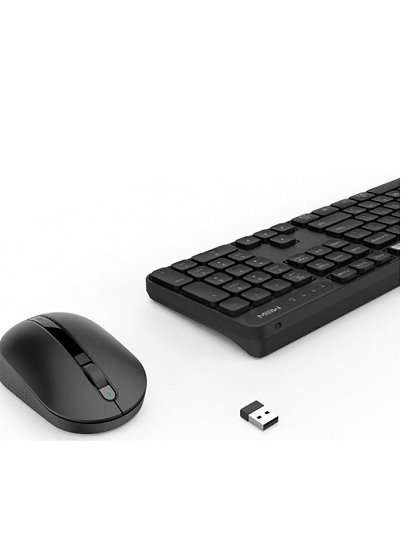 MIIIW - Wireless Silent Combo Keyboard and Mouse Set - Image 1