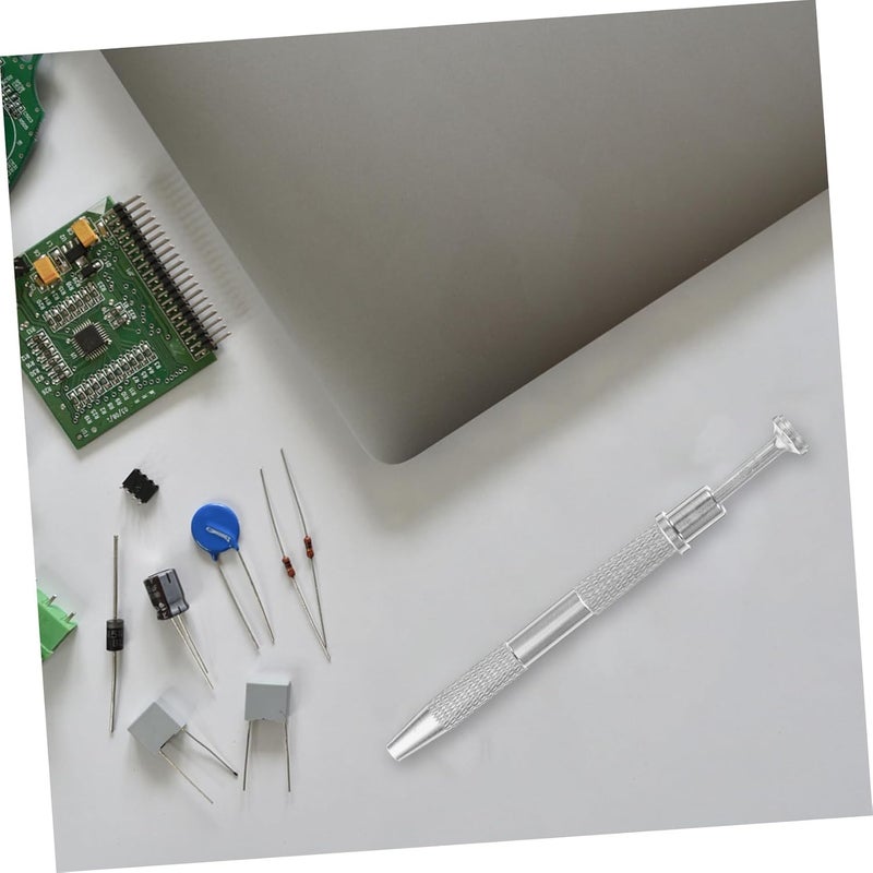 Chip Puller Grabber Scratcher Reach Keycap Accessible Pry Handicap Grab Bars Electricians Tool Kit Equipment -prong Gripper Tools Aluminum Silver - Image 5