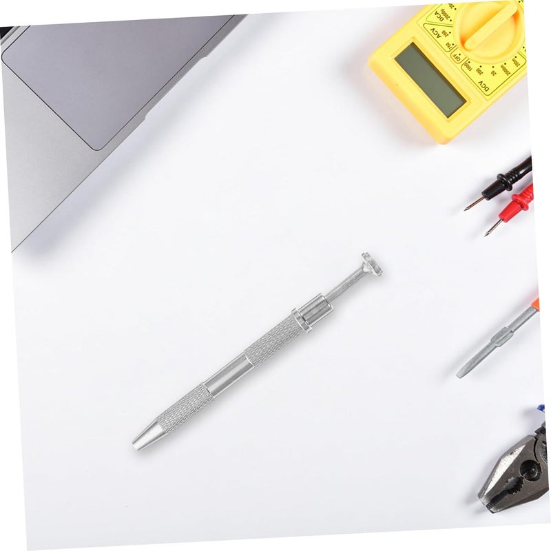 Chip Puller Grabber Scratcher Reach Keycap Accessible Pry Handicap Grab Bars Electricians Tool Kit Equipment -prong Gripper Tools Aluminum Silver - Image 3