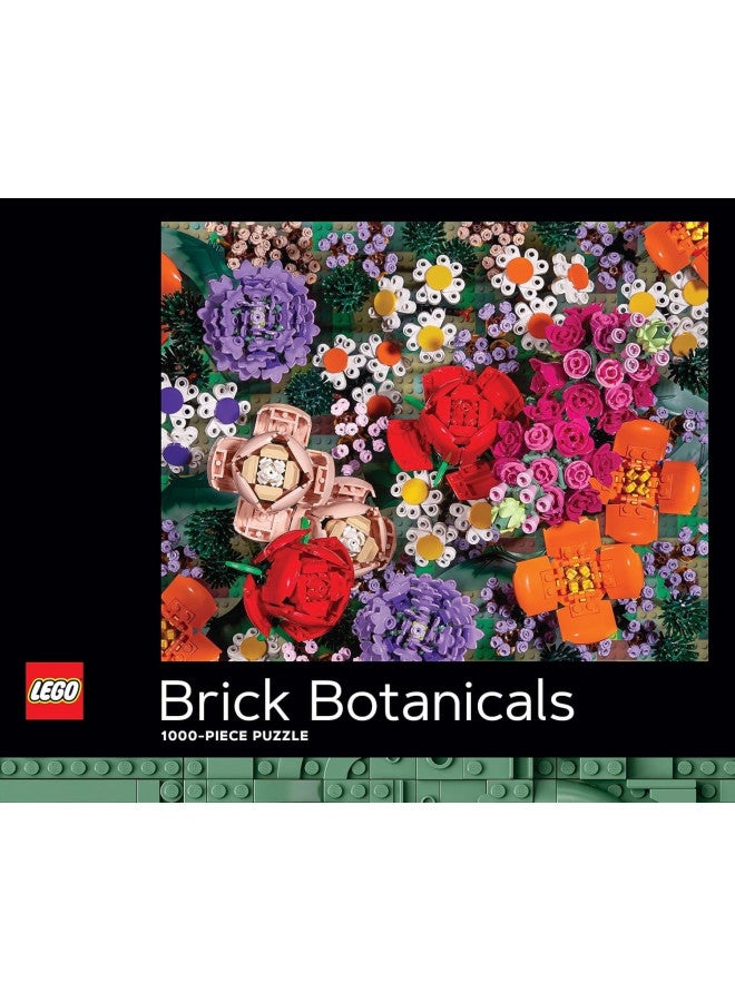 Chronicle Books Lego Brick Botanicals 1,000-Piece Puzzle - Image 1