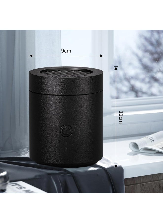 إلترازون Rotating Flip Electric Incense Burner | Portable Smart Bakhoor & Aromatherapy Machine | USB Rechargeable Electric Mabkhara with Charcoal Fragrance Function | Compact, Stylish & Easy to Use - Image 4