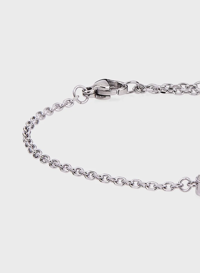 TOMMY HILFIGER Enamel Hearts Bracelet