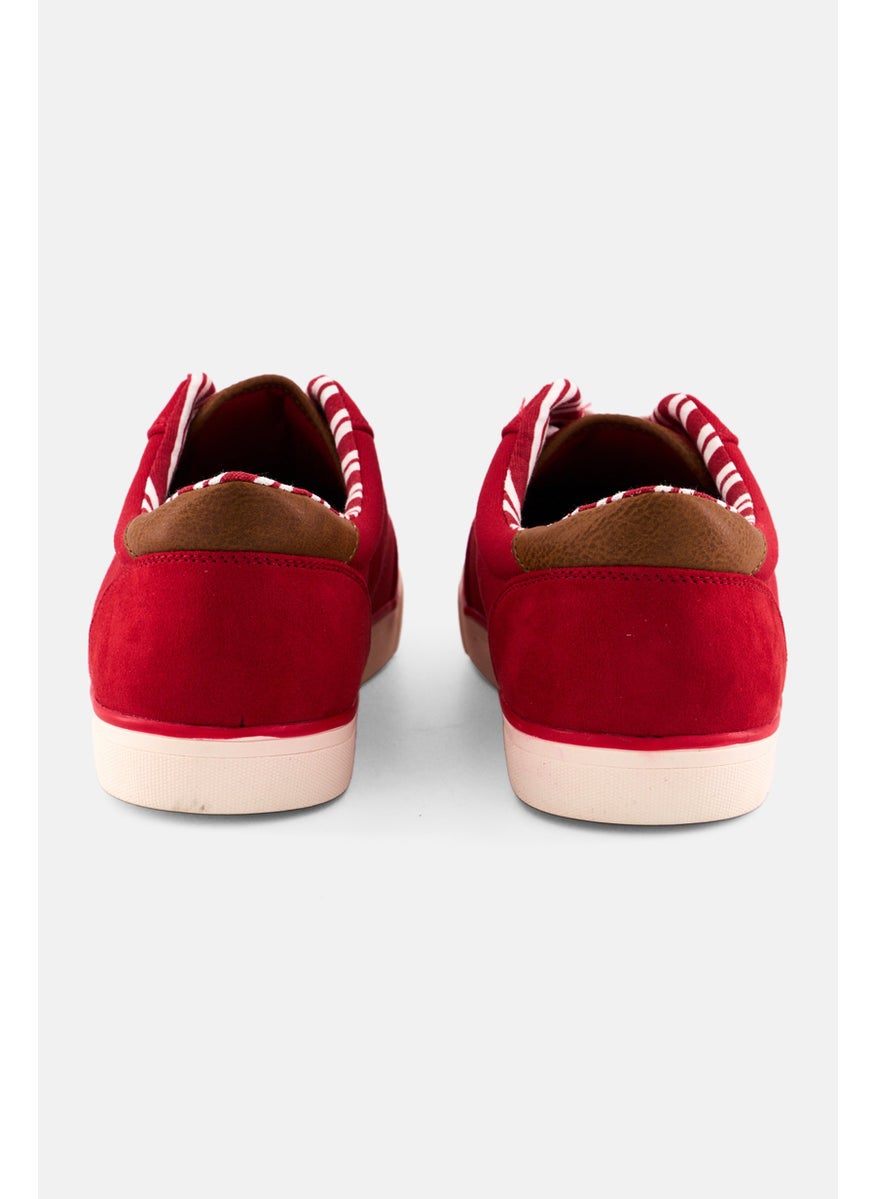 Club Room - Men Cameron Lace Up Casual Shoes, Red - Image 1