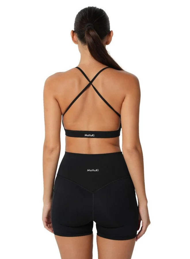 موهوكي موهوكي حمالة صدر رياضية Olivia Backless Sports Bra - أسود