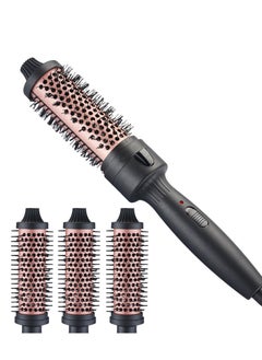 Generic Thermal Brush for Blowout Look, 1.5 Inch Ionic Thermal Round Brush Makes Hair Smoother Get Natural Curls, Dual Voltage, Easy to Use, 30S Fast Heating  - Image 1