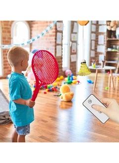 CMGTYYD Badminton Training Rebound Device Selfs Study Badminton Trainer Single-Player Badminton Rebound Trainer Portable Badminton Practice Equipment With Remote Control  - Image 2