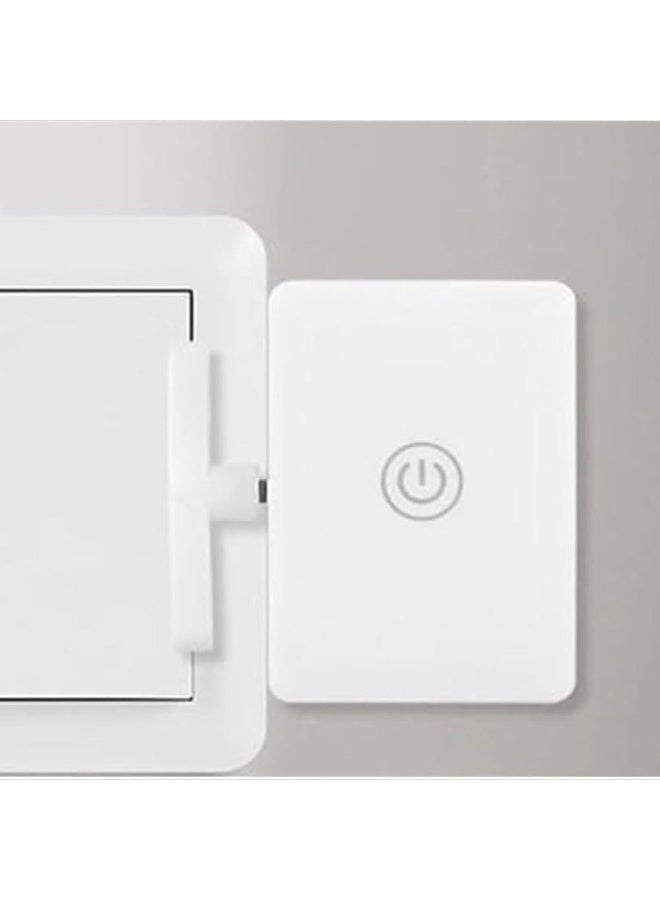 OSHIMA WiFi Smart Light Switch, Remote Control, Wall Light Switch, White, Push Button Actuator, Easy Installation, No Neutral Wire Required - Image 1