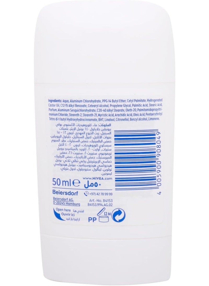 Nivea Black and White Invisible Original Anti-perspirant Stick- 50ml - Image 2