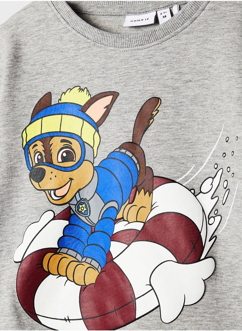 NAME IT - Infant Paw Patrol Sweatshirt - Image 1