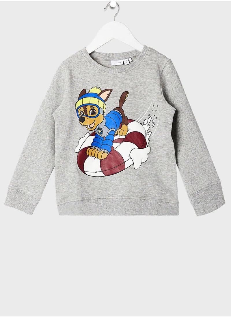 NAME IT - Infant Paw Patrol Sweatshirt - Image 1