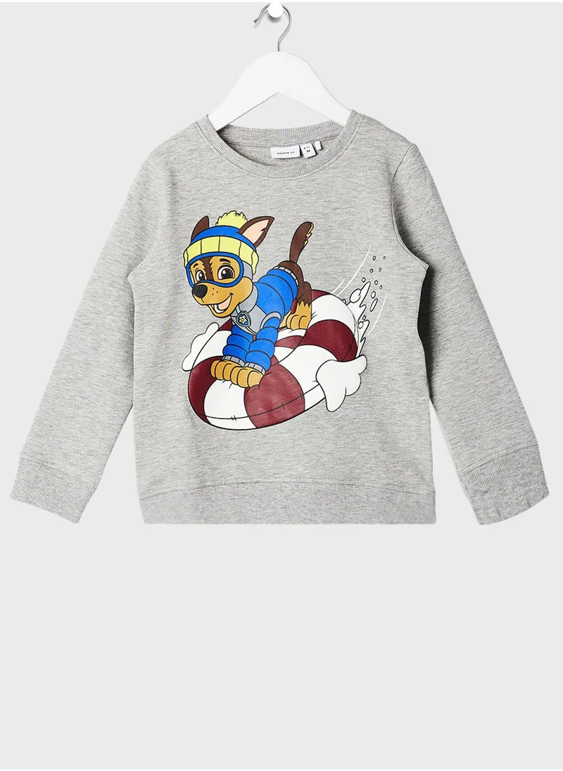 NAME IT Infant Paw Patrol Sweatshirt