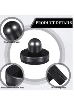 Excefore Rubber Letter Image Stamp Pressure Tool, 4Pcs Press Stamping Brush, Punch Perfect for Imprinting, Embossing Card Making Seal Stamp(Black)  - Image 2