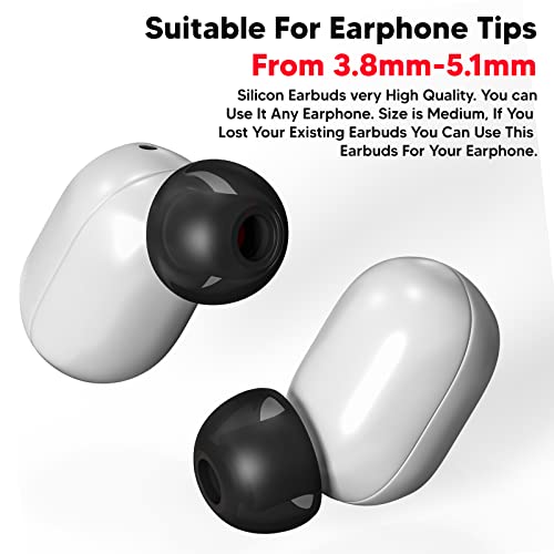 LAPSTER Wireless Bluetooth in Ear Replacement Earpads (Black) - Image 5