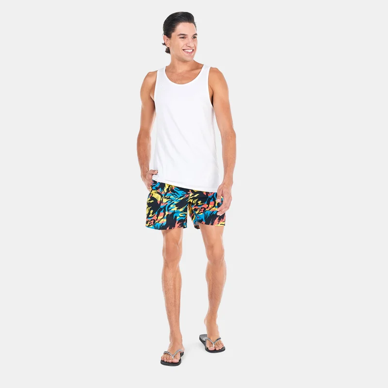 speedo Men's Printed Leisure Swimming Shorts (16-Inch)