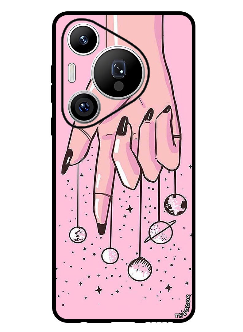Theodor Protective Case Anti Scratch Shock Proof Bumper Cover For Huawei Pura 70 Pro Planets Imagination - Image 1