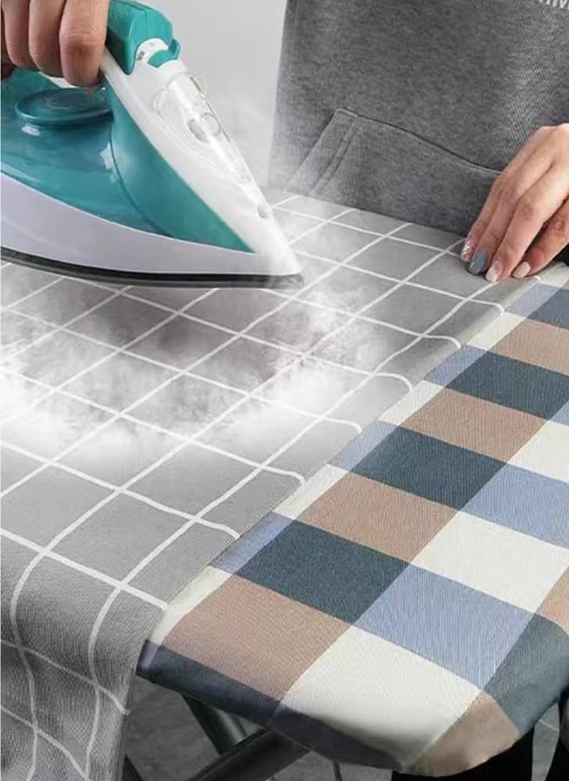 طاولة كي قابلة للطي مع حامل مكواة – ارتفاع قابل للتعديل - Image 4