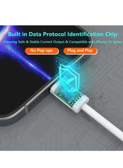 Generic USB C to Lightning Charge Adapter for iPhone 15, USB C Male to Lightning Female 60W PD Fast Charge u0026Data Transfer Converter Fit with iPhone 15 Pro/15 Pro Max,iPad Pro Air, Galaxy, Pixel(Not for  - Image 4