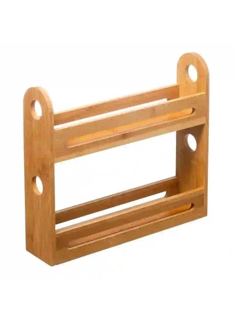 5five Bamboo 2-Level Shelf 30 x 7 x 27.5cm 
