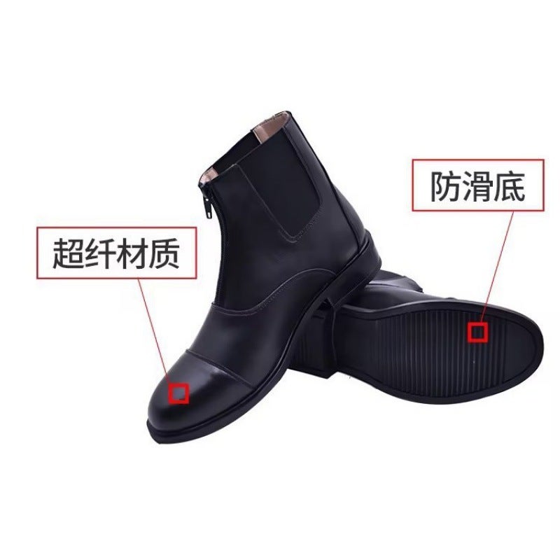 Professional Equestrian Riding Boots For Kidsren And Adults, Summer Riding Boots, Leather Men'S And Women'S Knight Equipment Equestrian - Image 4