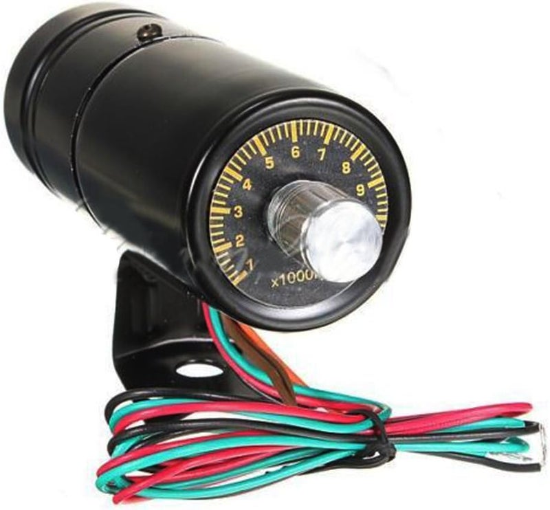 E Support Blue Led Adjustable Tachometer Rpm Tacho Gauge Shift Light 1000-11000 Universal - Image 5